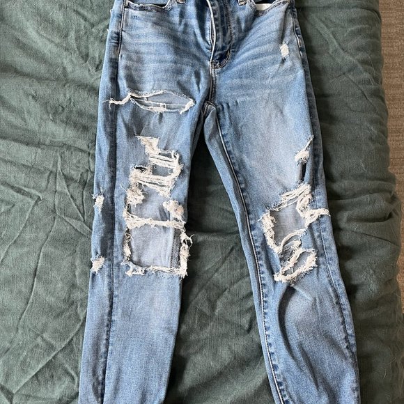 AEO Super High Rise Jegging - Picture 3 of 6